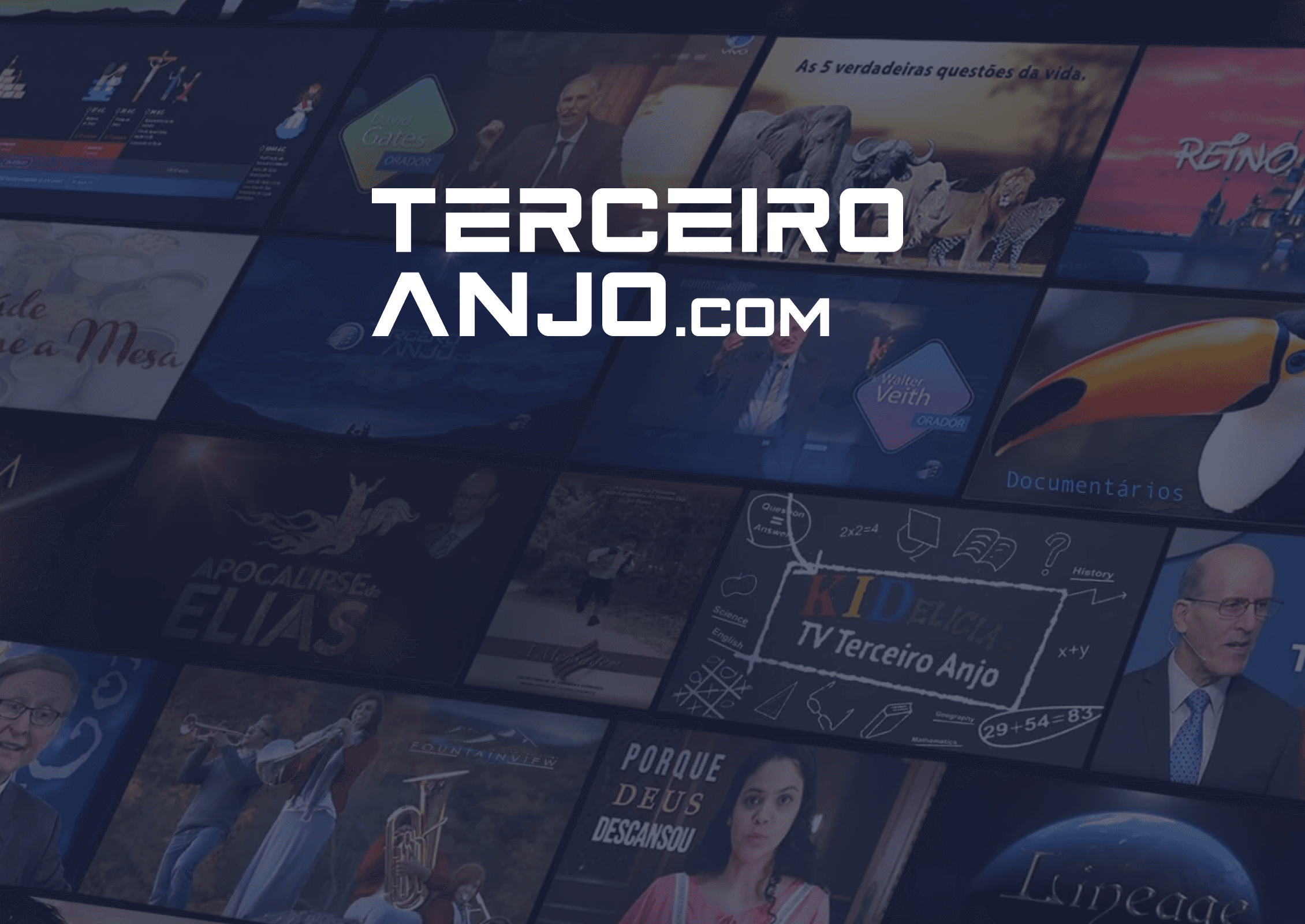 Aplicativo de vídeos para o canal Terceiro Anjo